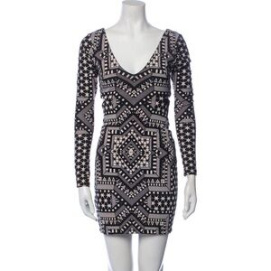 Mara Hoffman Printed Mini Dress Size: XS